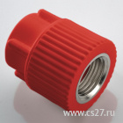 картинка Муфта комбинированная резьбовая PP-R AntiFire D40х1" ВР | Центр Снабжения | Дальний Восток | Хабаровск
