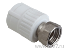 картинка Муфта с накидной гайкой FERAT PPR 32x1 | Центр Снабжения