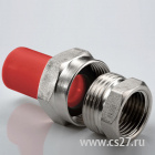 картинка Муфта комбинированная разъемная PP-R AntiFire D 63х2" ВР | Центр Снабжения | Дальний Восток | Чита