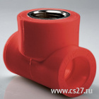 картинка Тройник комбинированный резьбовой PP-R AntiFire D 40х1/2" ВР | Центр Снабжения | Дальний Восток | Хабаровск