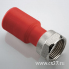 картинка Муфта с накидной гайкой PP-R AntiFire D 32х1"  | Центр Снабжения | Дальний Восток | Хабаровск