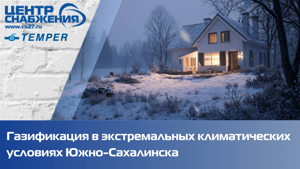 Газификация в экстремальных климатических условиях Южно-Сахалинска Газификация в экстремальных климатических условиях Южно-Сахалинска