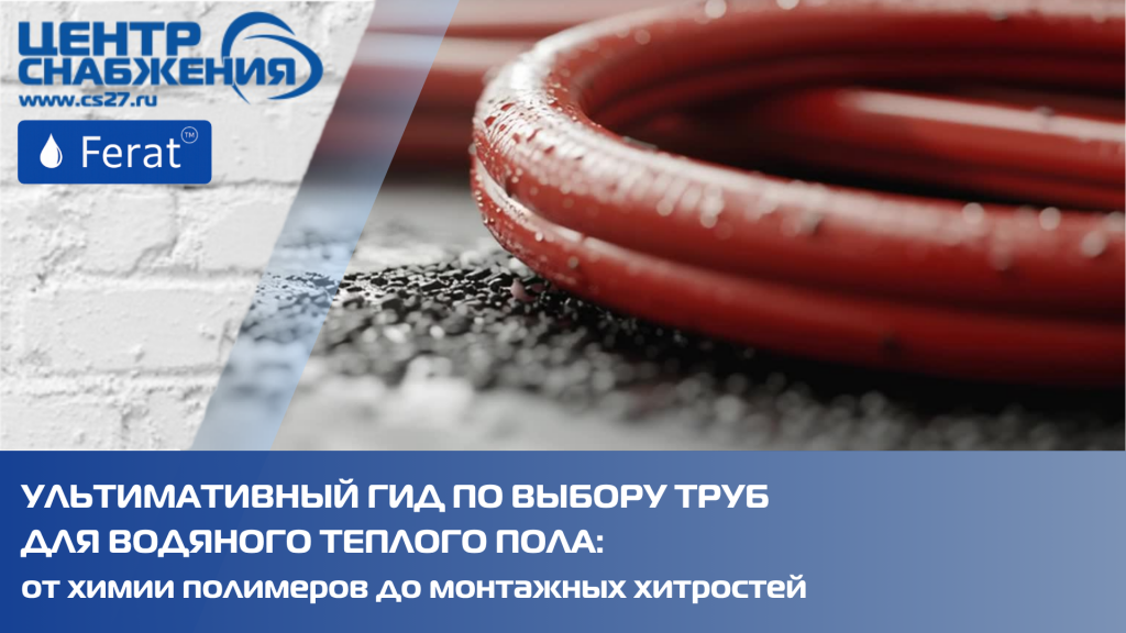 Ультимативный гид по выбору труб для водяного теплого пола: от химии полимеров до монтажных хитростей Ультимативный гид по выбору труб для водяного теплого пола: от химии полимеров до монтажных хитростей