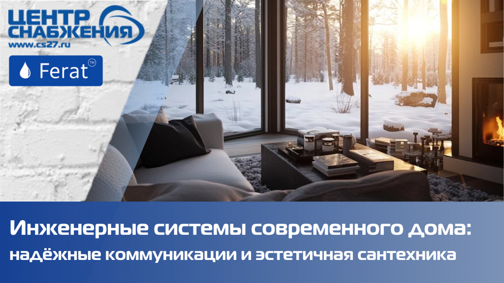 Инженерные системы современного дома: надёжные коммуникации и эстетичная сантехника Инженерные системы современного дома: надёжные коммуникации и эстетичная сантехника