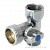 картинка Кран-тройник шаровый 1/2" х 3/4" х 1/2" для подкл. стиральной машины | Центр Снабжения | Дальний Восток | Чита